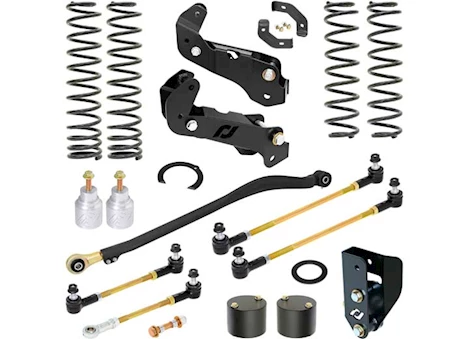 Rock Jock 18-C WRANGLER W/ DIESEL DRIVER LIFT KIT 3.5 IN. LIFT