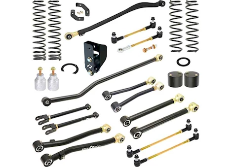 Rock Jock 20-C WRANGLER DIESEL PRO EDITION JOHNNY JOINT SUSPENSION SYSTEM 3.5 IN LIFT