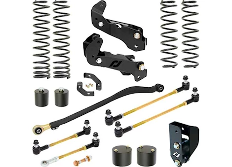 Rock Jock 18-C WRANGLER GAS V6 DRIVER LIFT KIT 3.5 IN. LIFT