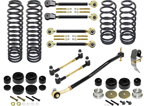 Rock Jock 04-06 WRANGLER SPORT EDITION JOHNNY JOINT SUSPENSION SYSTEM 4 IN. LIFT