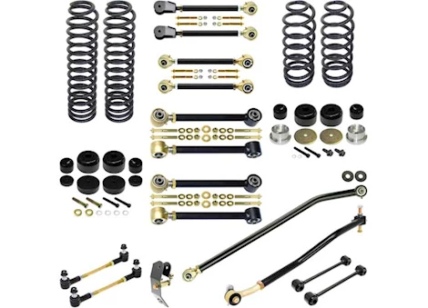Rock Jock 04-06 WRANGLER PRO EDITION JOHNNY JOINT SUSPENSION SYSTEM 4 IN. LIFT
