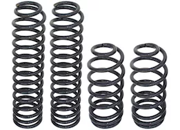 Rock Jock 97-06 wrangler tj 4in lift front/rear coil spring set of 4