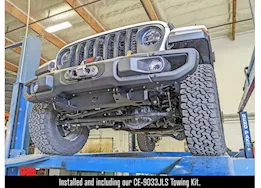 Rock Jock 18-c wrangler/20-c gladiator winch plate kit for factory steel bumper