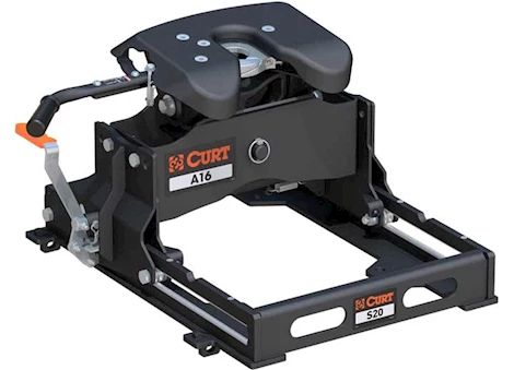 Curt Manufacturing (KIT 16520+16564)A16 SLIDING 5TH WHEEL HITCH 16,000LB