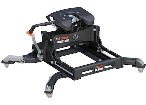 Curt Manufacturing (kit-16580+16574+16022)a25 sliding 5th wheel hitch 24k ram 2500/3500 6.5ft bed puck system Main Image
