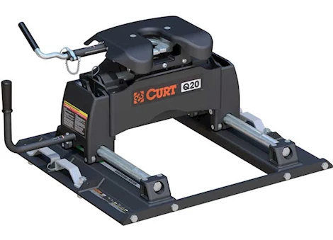 Curt Manufacturing (kit=16020+16530) q20 5th wheel hitch with ford puck system roller Main Image