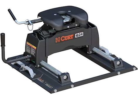 Curt Manufacturing (KIT-16020+16545) Q24 5TH WHEEL HITCH WITH FORD PUCK SYSTEM ROLLER