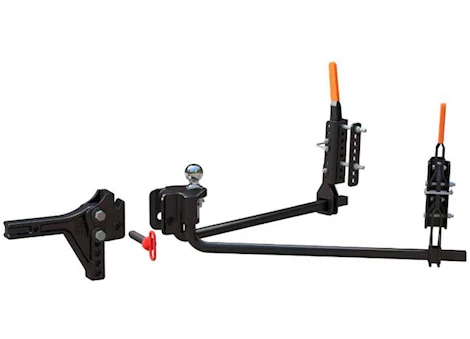 Curt Manufacturing Trutrack 2point 8-10k trailer-mounted weight distribution system w/sway control Main Image