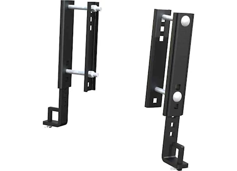 Curt Manufacturing REPLACEMENT TRUTRACK 8" ADJUSTABLE SUPPORT BRACKETS(2-PACK)