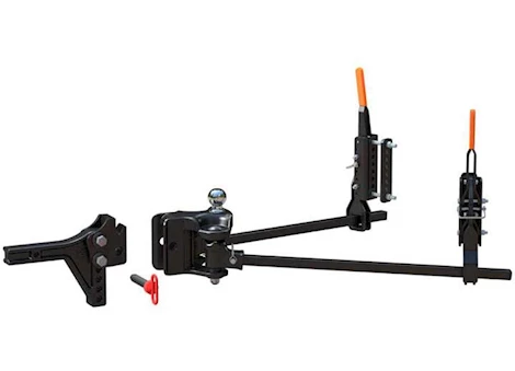 Curt Manufacturing TRUTRACK 4POINT 8-10K TRAILER MOUNTED WEIGHT DISTRIBUTION HITCH
