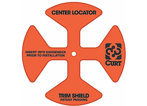 Curt Manufacturing REPLACEMENT DOUBLE LOCK EZR CENTER LOCATOR (FITS 60611, 60619)