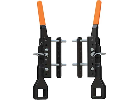 Curt Manufacturing REPLACEMENT TRUTRACK TRAILER-MOUNTED SUPPORT BRACKETS W/HANDLES (2-PACK)