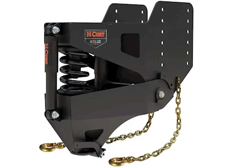 Curt Manufacturing HELUX COIL-SPRING GOOSENECK PIN BOX, 3900LB PIN WEIGHT, 20,000LB CAPACITY