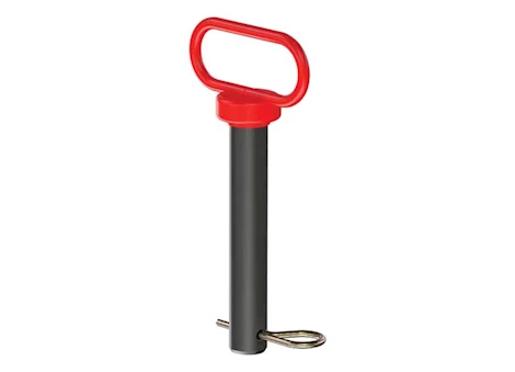 Curt Manufacturing BLACK POWDER-COATED 1IN CLEVIS PIN W/HANDLE & CLIP