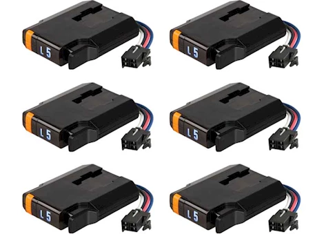 Curt Manufacturing DISCOVERY NEXT TIME-DELAY TRAILER BRAKE CONTROLLER (6 PACK)