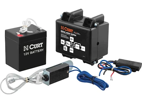 Curt Soft-Trac 1 Breakaway Kit With Charger Main Image