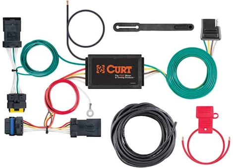 Curt Manufacturing 14-c versa(all except note) custom vehicle-to-trailer wiring harness Main Image