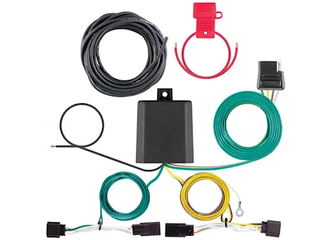 Curt Manufacturing 25-C CARNIVAL W/O LED TAILLIGHTS VEHICLE-TO-TRAILER WIRING HARNESS