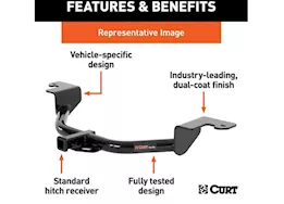 Curt Manufacturing 23-c accord class i receiver hitch