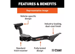 Curt Manufacturing 20-c cadillac xt6 class iii receiver hitch