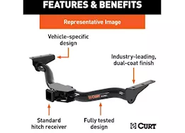 Curt Manufacturing 22-c lexus n250/nx350(exc f sport)/nx350h/nx450h(excf sport) class iii receiver hitch