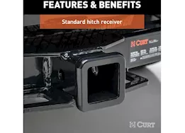 Curt Manufacturing 18-c odyssey class iii receiver hitch 525lb/3500lb