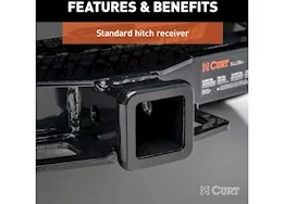 Curt Manufacturing 21-c grand cherokee l/22-c grand cherokee(excluding trailhawk) class iii 750/7500lb receiver hitch