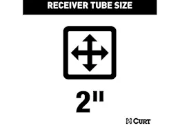 Curt Manufacturing 24-c trax/envista class iii 200/2000lb receiver hitch