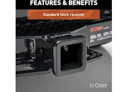 Curt Manufacturing 22-c eclipse cross 3500lb/525lb class iii receiver hitch