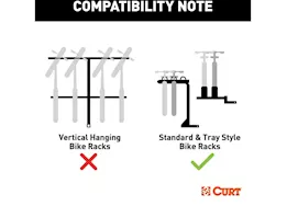 Curt Manufacturing 25-c bronco sport class iii 3500lb/525lb concealed main body receiver hitch