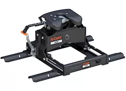 Curt Manufacturing (kit 16540+16564+16204)a20 sliding 5th wheel hitch w/rails, 20,000lb