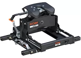 Curt Manufacturing A16 5th wheel hitch w/s20 slider & puck system adapter (kit-16027+16520+16564)