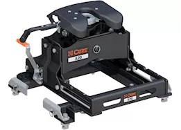 Curt Manufacturing (kit 16540+16564+16023)a20 sliding 5th wheel hitch 20k silverado/sierra 6.5ft puck system