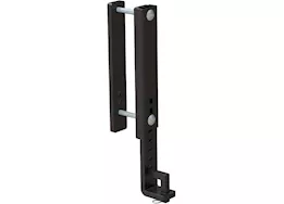 Curt Manufacturing 10in black heavy duty adjustable support brackets-2pk
