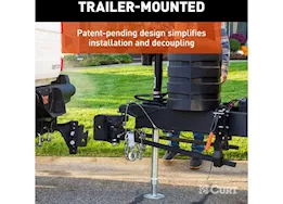 Curt Manufacturing Trutrack 4point 8-10k trailer mounted weight distribution hitch