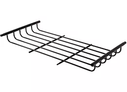 Curt Manufacturing 6 sq ft black steel roof rack cargo carrier extension