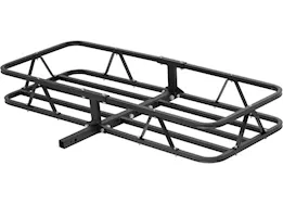 Curt Fixed Basket Style Cargo Carrier with Adapter
