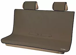 Curt Manufacturing Seat defender 58inx55in removable waterproof brown bench seat cover