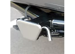 Curt Steel Hitch Tube Cover - Chrome