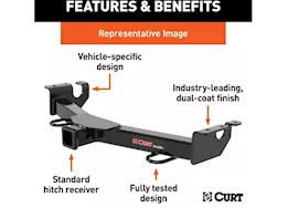 Curt Manufacturing 22-c silverado 1500/sierra 1500 front mount receiver hitch