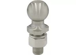 Curt Manufacturing Hitch ball 1 7/8 in x 1 in x 2 1/8 in