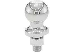 Curt Manufacturing 1-7/8 in atv tow ball - lawn tractor hitch ball 2,000lb chrome pkgd