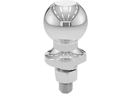 Curt Manufacturing 2 in atv tow ball - lawn tractor hitch ball 2,000lb chrome pkgd