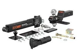 Curt Manufacturing Rv towing starter kit (cushion hitch, sway control, echo brake controller)