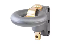 Curt Manufacturing Securelatch channel-style lunette ring (40,000lb, 3in i.d.)