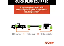 Curt Manufacturing Discovery next time-delay trailer brake controller (6 pack)