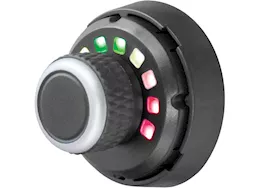 Curt Manufacturing Spectrum 2-8 brake control-rotary dash knob w/push button & (10)tri-color led's tri-axis inertia