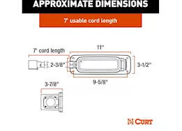 Curt Manufacturing True course advanced bluetooth trailer sway control system