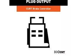 Curt Manufacturing 23-c mazda cx-50/24-c cx-90 brake control harness w/quick plug