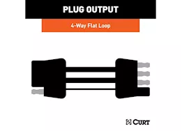 Curt Manufacturing 21-c f150 custom towed-vehicle rv wiring harness